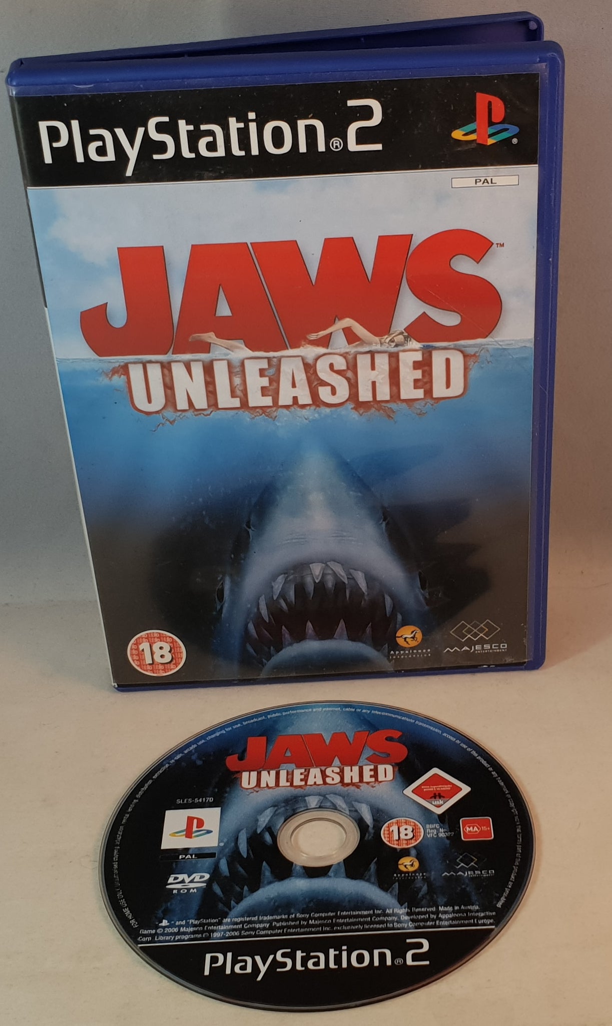 Jaws Unleashed Sony Playstation 2 (PS2) Game