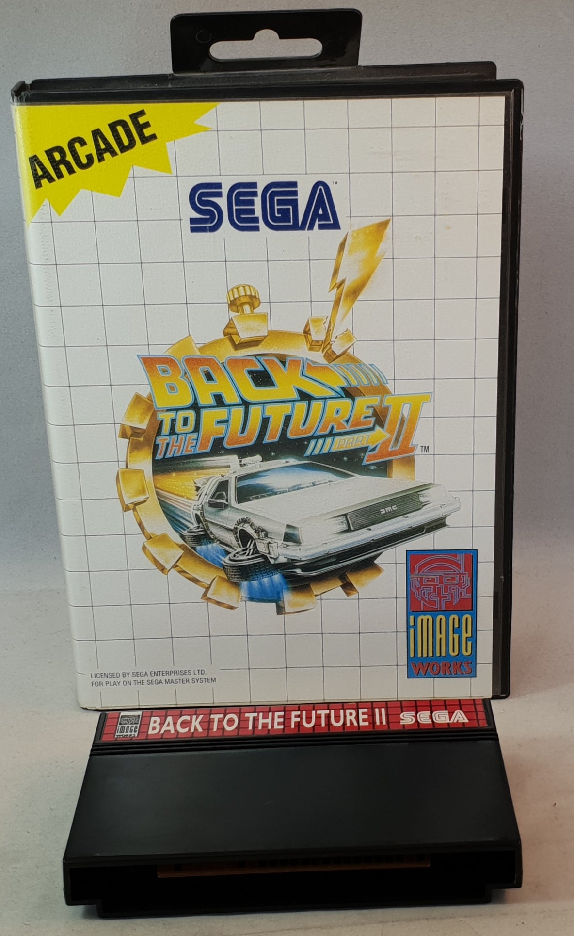 Back to the Future II Sega Master System Game