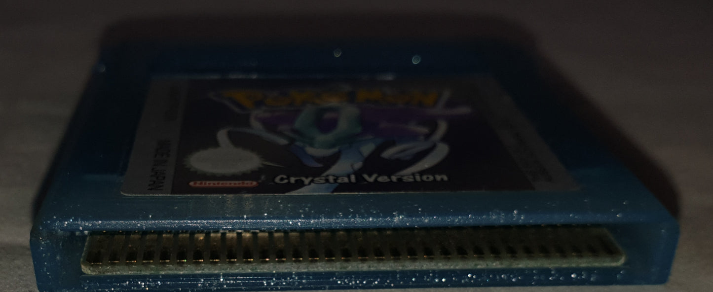 Pokemon Crystal Version Game Boy Color Game