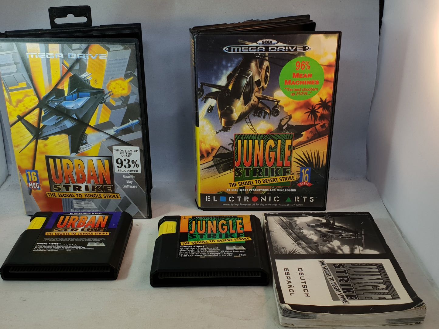 Urban Strike & Jungle Strike Sega Mega Drive Game Bundle