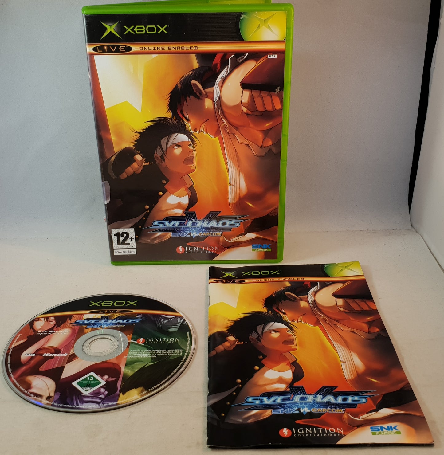 SVC Chaos SNK Vs Capcom Microsoft Xbox Game