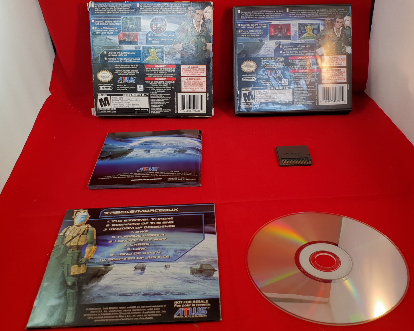 Shin Megami Tensei Strange Journey Nintendo DS Game complete with cd