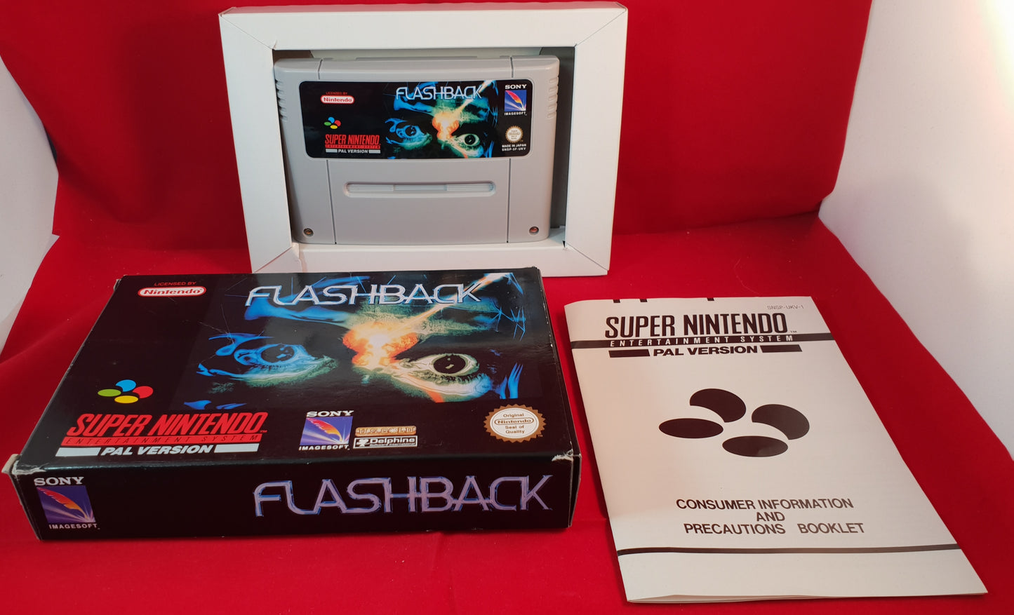 Flashback Super Nintendo (SNES) Game