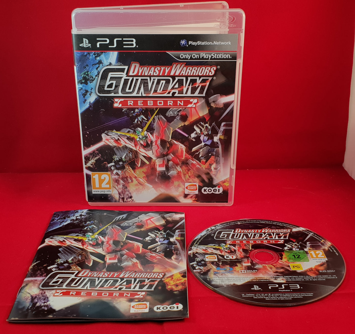 Dynasty Warriors Gundam Reborn Playstation 3 (PS3) RARE Game