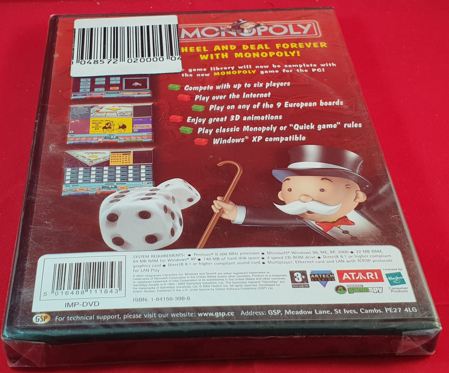 Brand New and Sealed Monopoly New Edition PC Game