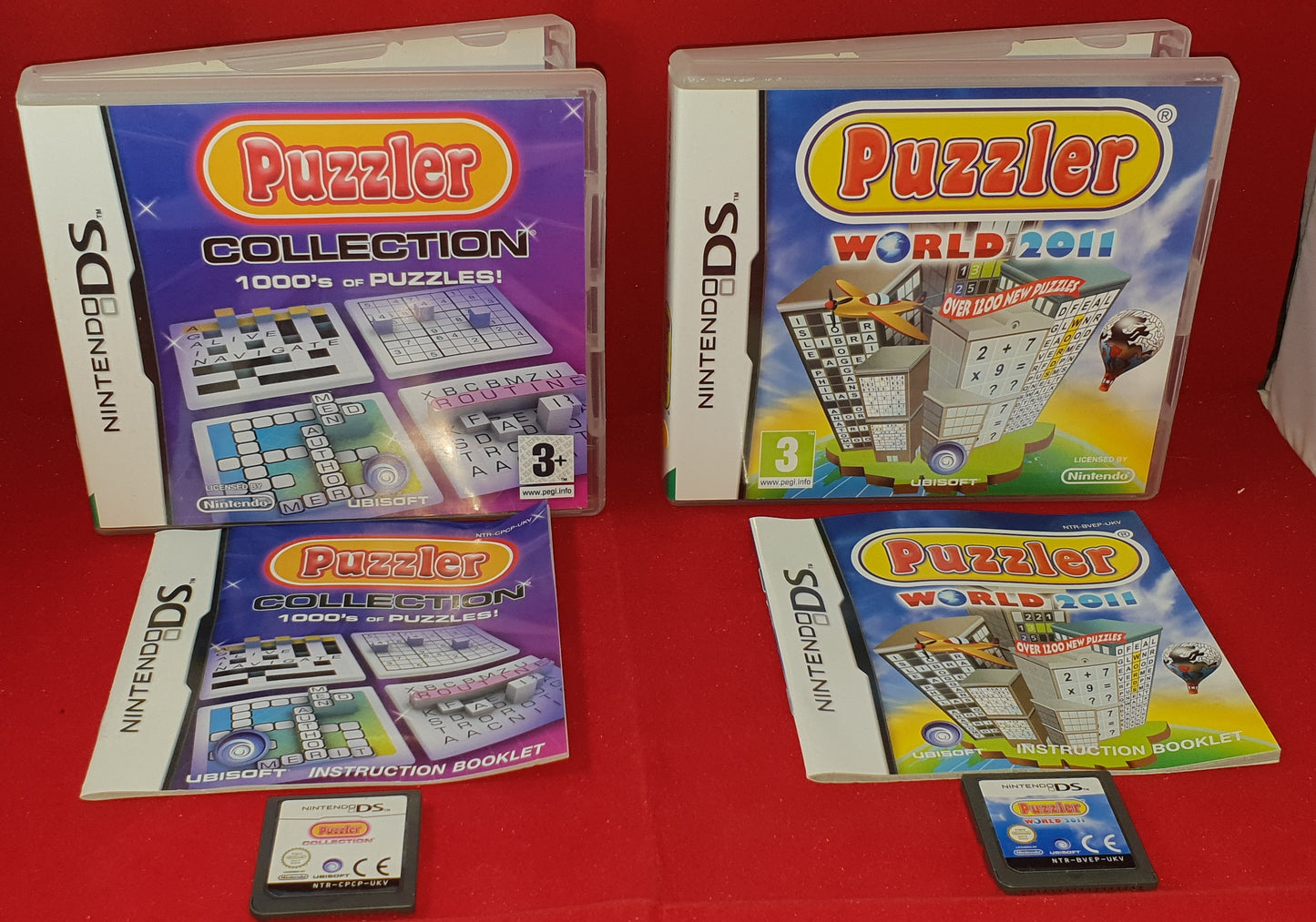 Puzzler Collection & Puzzler World 2011 Nintendo DS Game Bundle