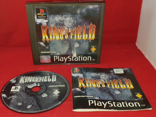 King's Field PS1 original black label (Sony Playstation 1) game RARE