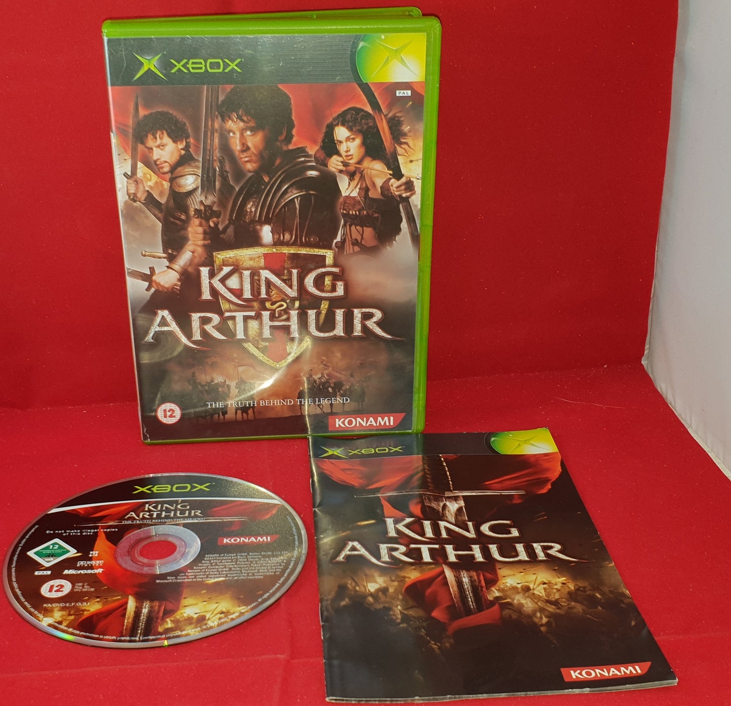 King Arthur Microsoft Xbox Game