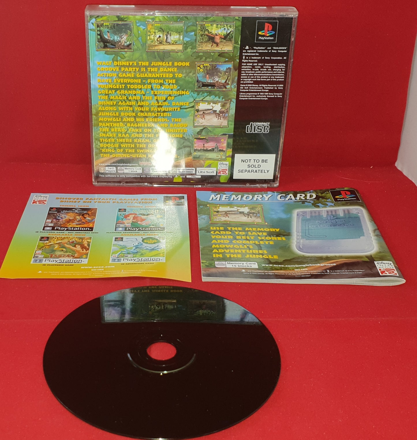The Jungle Book Groove Party Sony Playstation 1 (PS1) Game