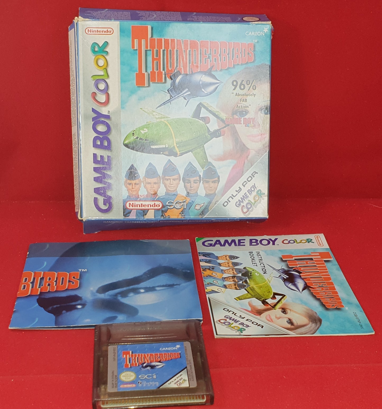 Thunderbirds Nintendo Game Boy Color Game