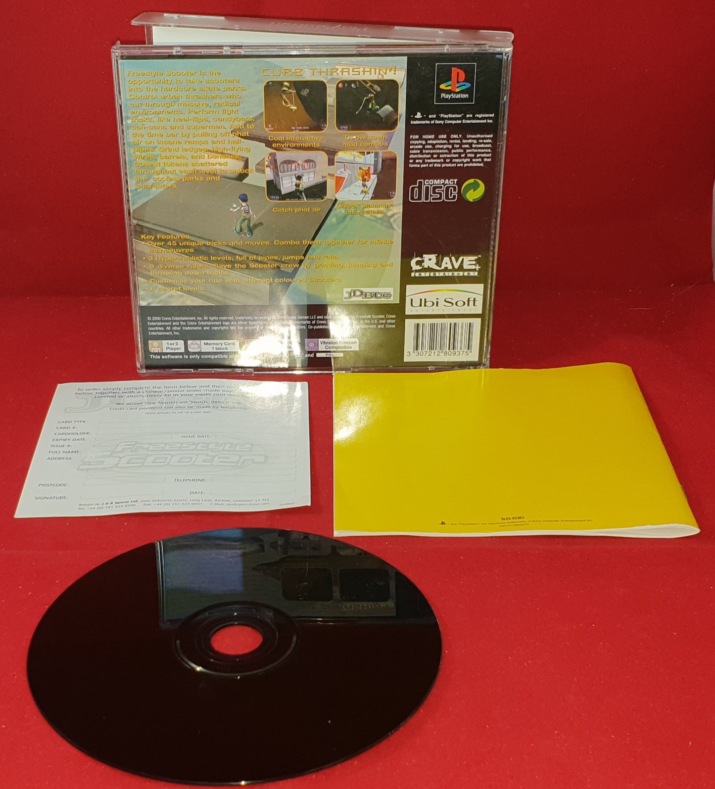 Freestyle Scooter Sony Playstation 1 (PS1) Game