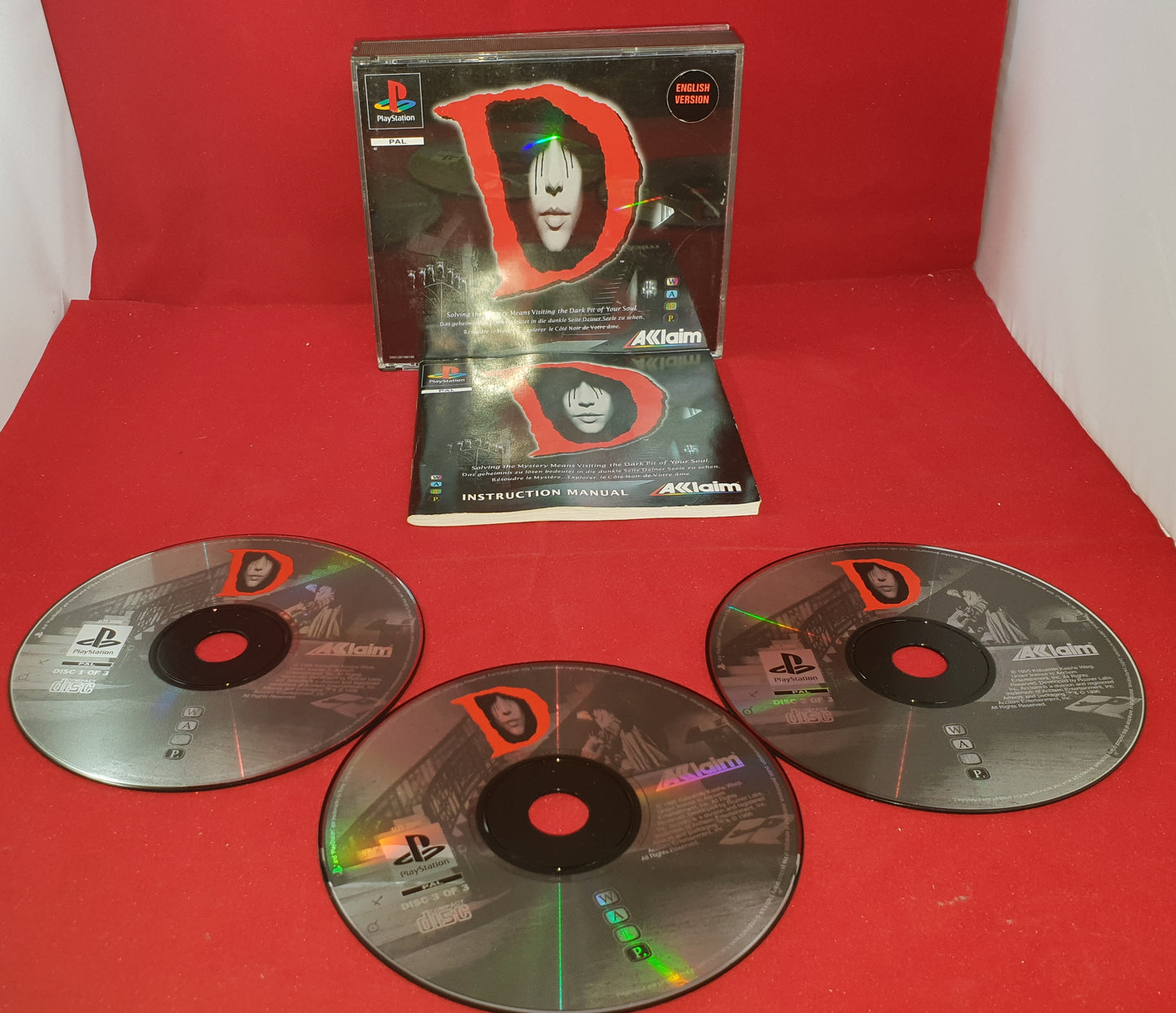 D Sony Playstation 1 (PS1) RARE Game