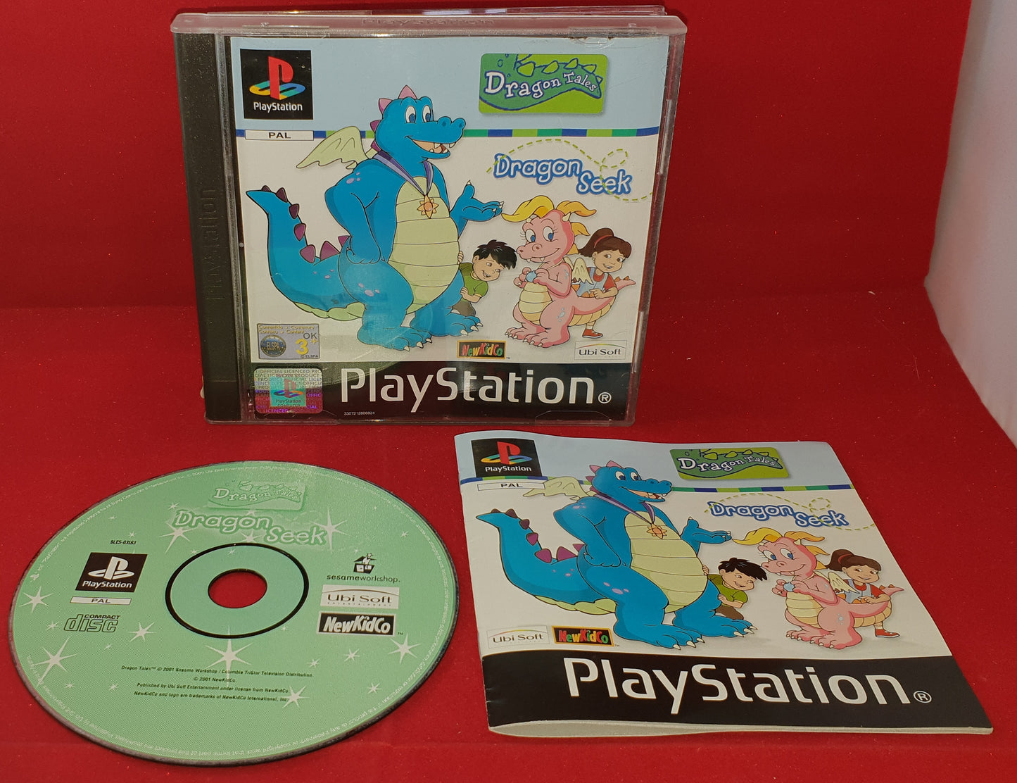 Dragon Tales Dragon Seek Sony Playstation 1 (PS1) RARE Game