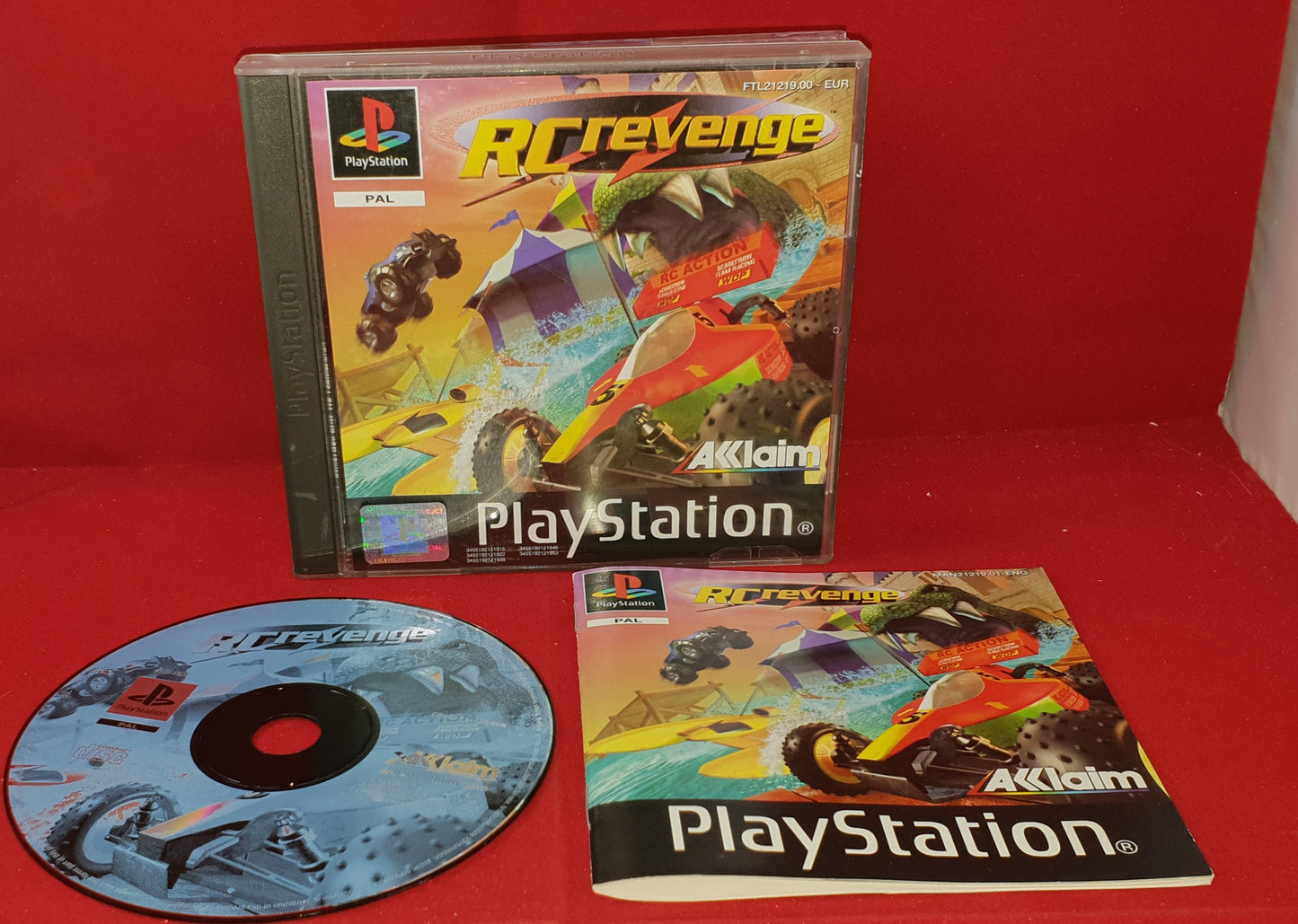 RC Revenge Sony Playstation 1 (PS1) Game