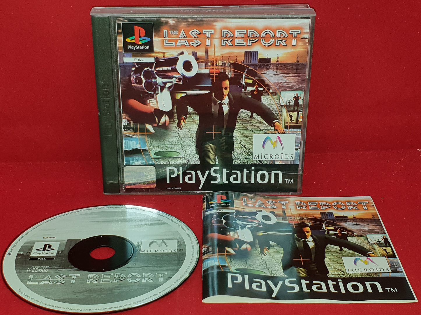 The Last Report Sony Playstation 1 (PS1) RARE Game