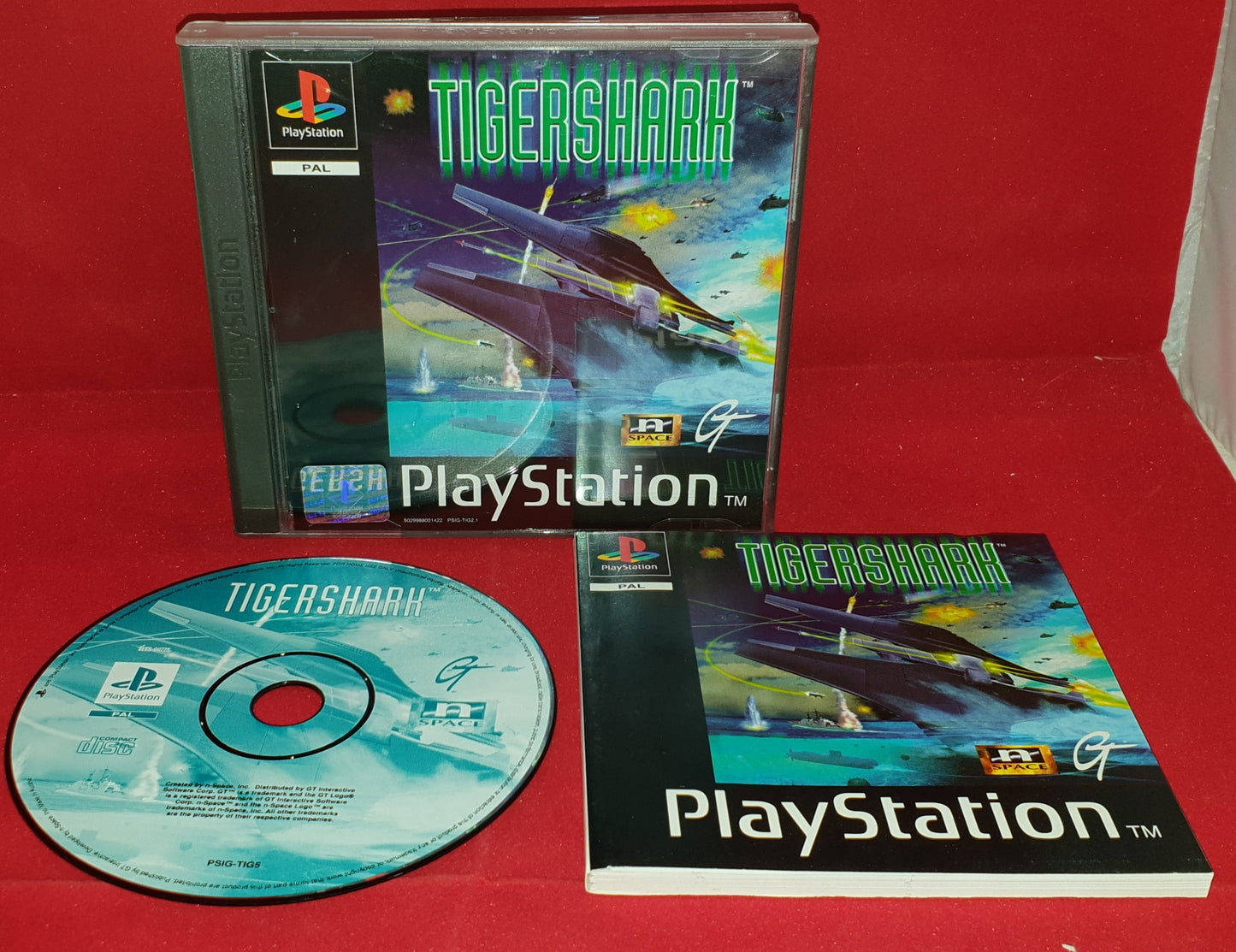 Tigershark Sony Playstation 1 (PS1) Game