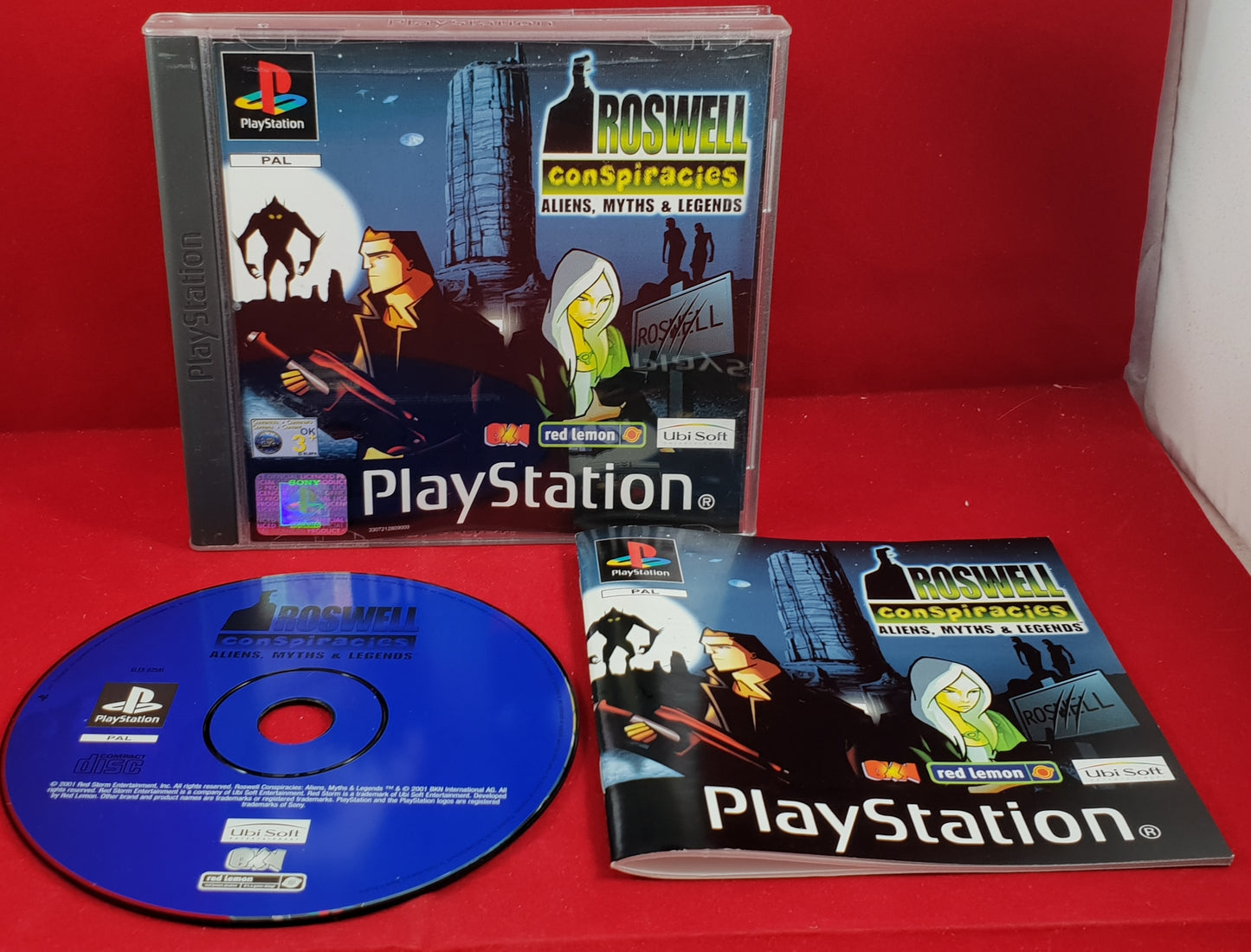 Roswell Conspiracies Aliens, Myths & Legends Sony Playstation 1 (PS1) Game