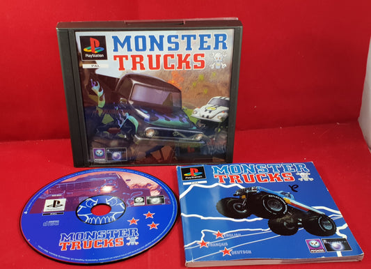 Monster Trucks Sony Playstation 1 (PS1) RARE Game