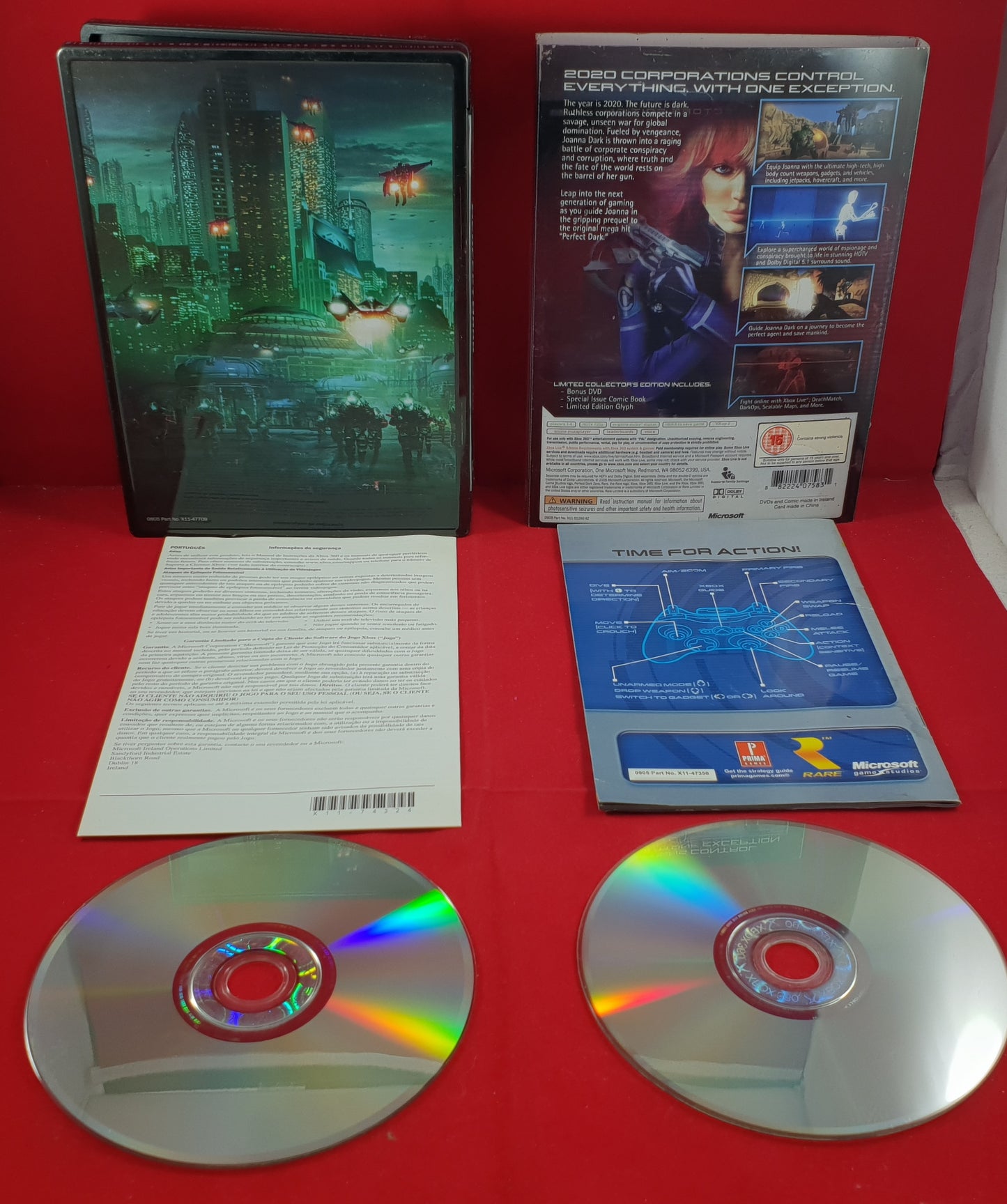 Perfect Dark Zero Limited Collector's Edition Microsoft Xbox 360 Game