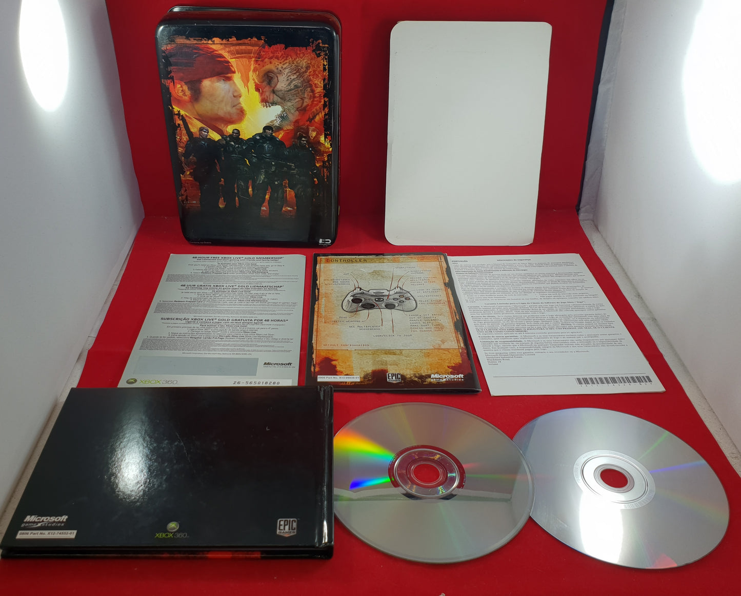 Gears of War Limited Edition Collectors Box Xbox 360 Game