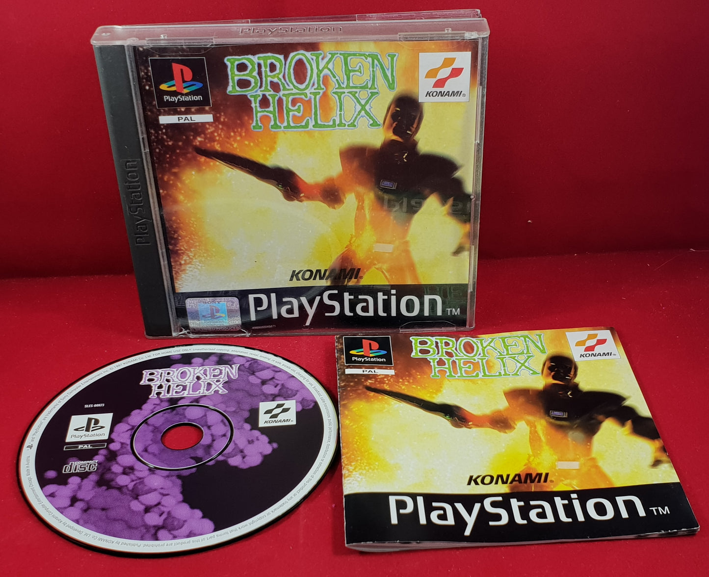 Broken Helix Sony Playstation 1 (PS1) RARE UK Version Game