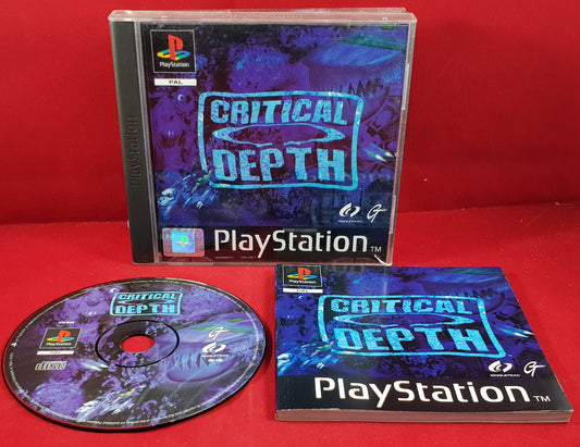 Critical Depth Sony Playstation 1 (PS1) RARE Game
