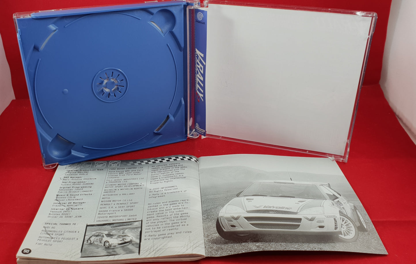 V-Rally 2 Expert Edition Sega Dreamcast Game