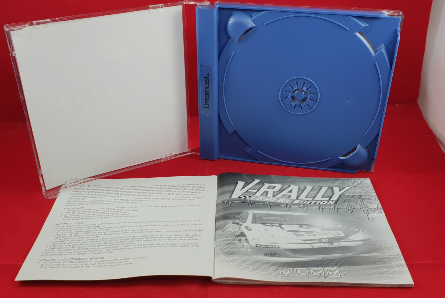 V-Rally 2 Expert Edition Sega Dreamcast Game