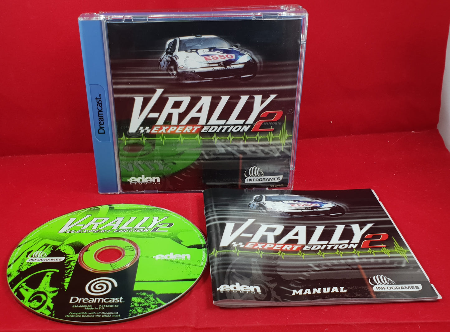 V-Rally 2 Expert Edition Sega Dreamcast Game