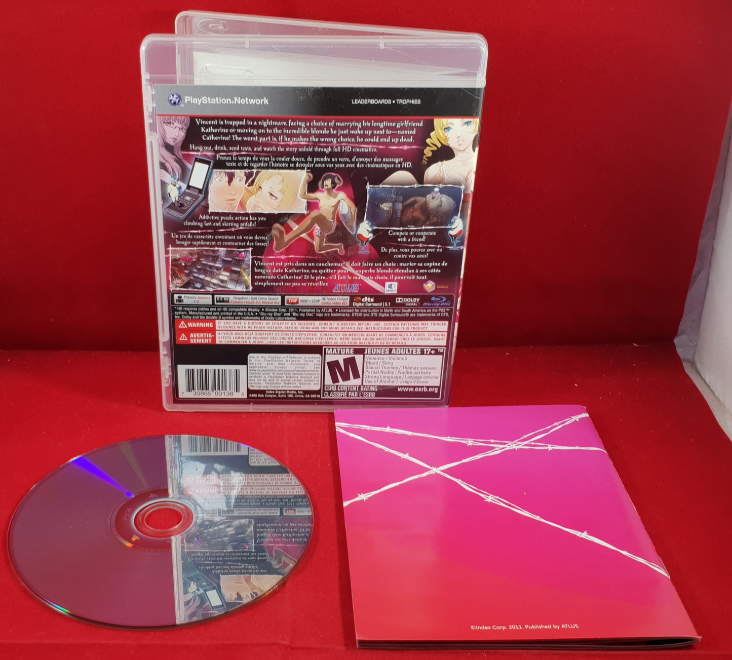 Catherine Sony Playstation 3 (PS3) Game