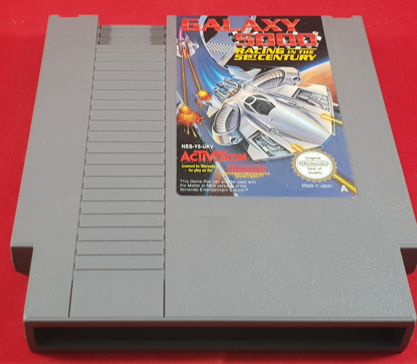 Unboxed Galaxy 5000 NES (Nintendo Entertainment System) game
