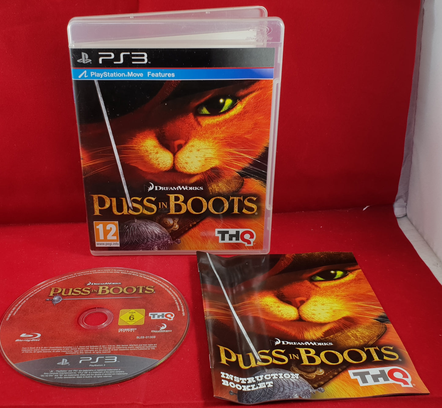 Puss in Boots Sony Playstation 3 (PS3) Game