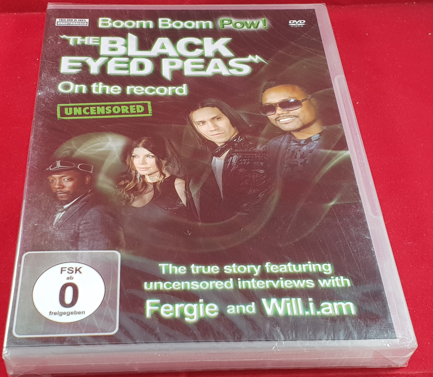 Brand New and Sealed The Black Eyed Peas Boom Boom Pow on the Record DVD
