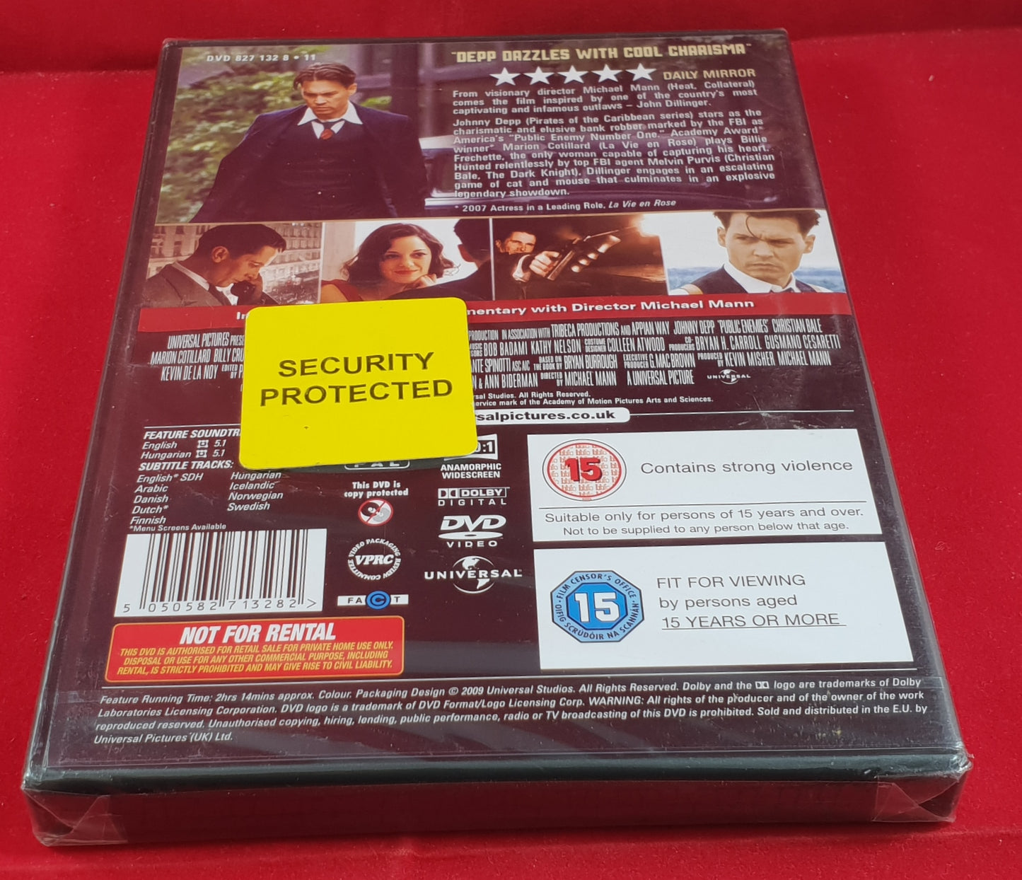 Brand New and Sealed Public Enemies DVD