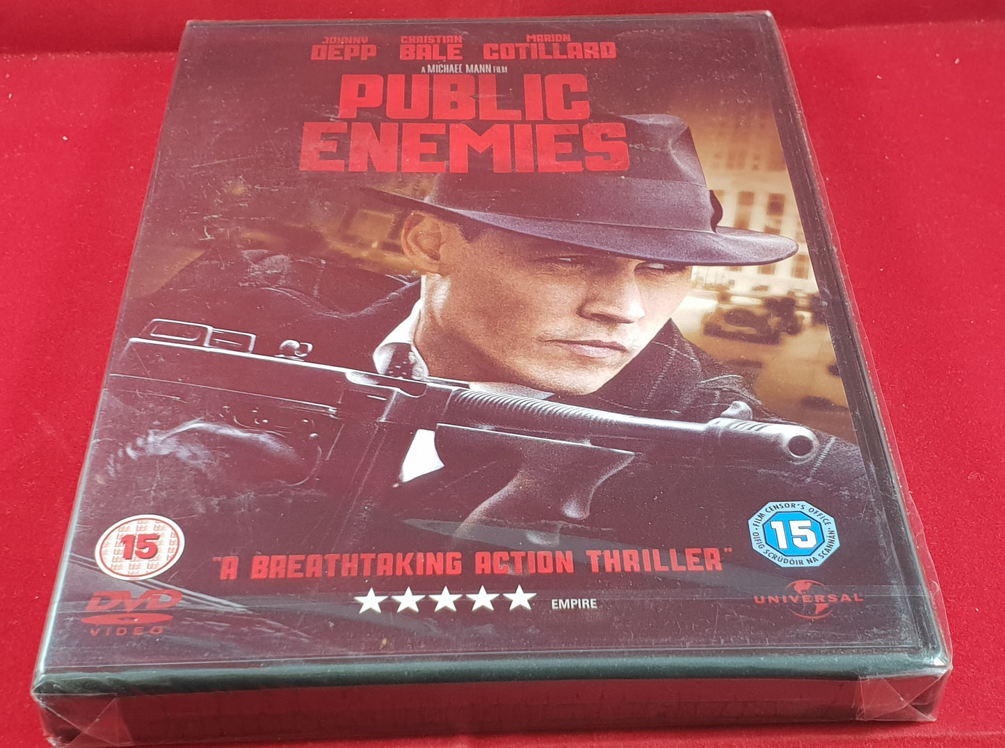 Brand New and Sealed Public Enemies DVD