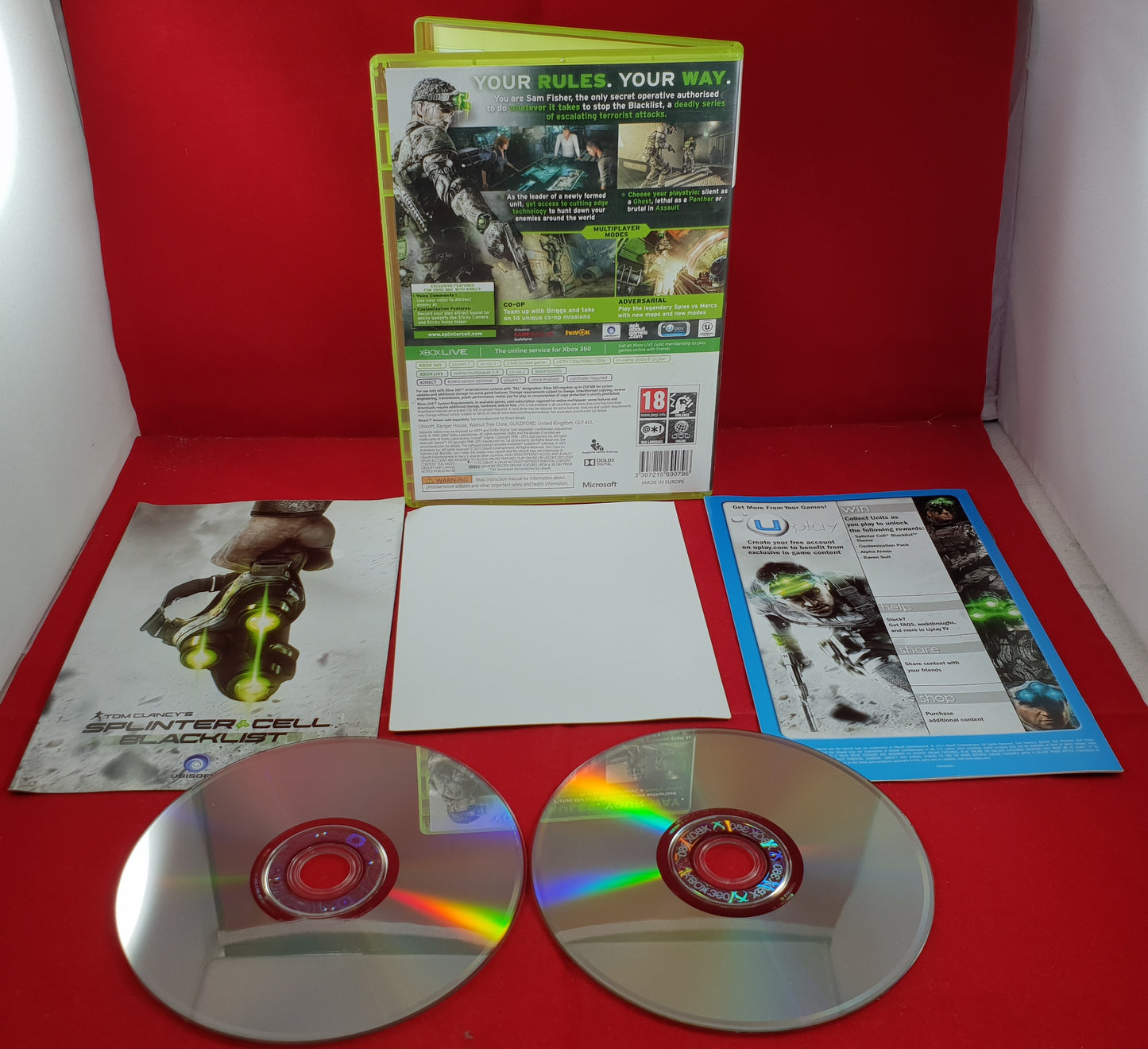 Tom Clancy's Splinter Cell Blacklist Echelon Edition Xbox 360 Game