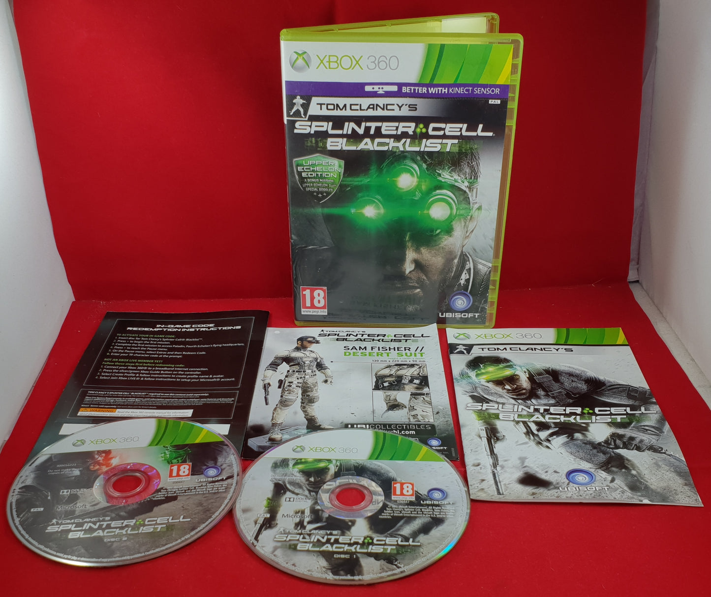 Tom Clancy's Splinter Cell Blacklist Echelon Edition Xbox 360 Game