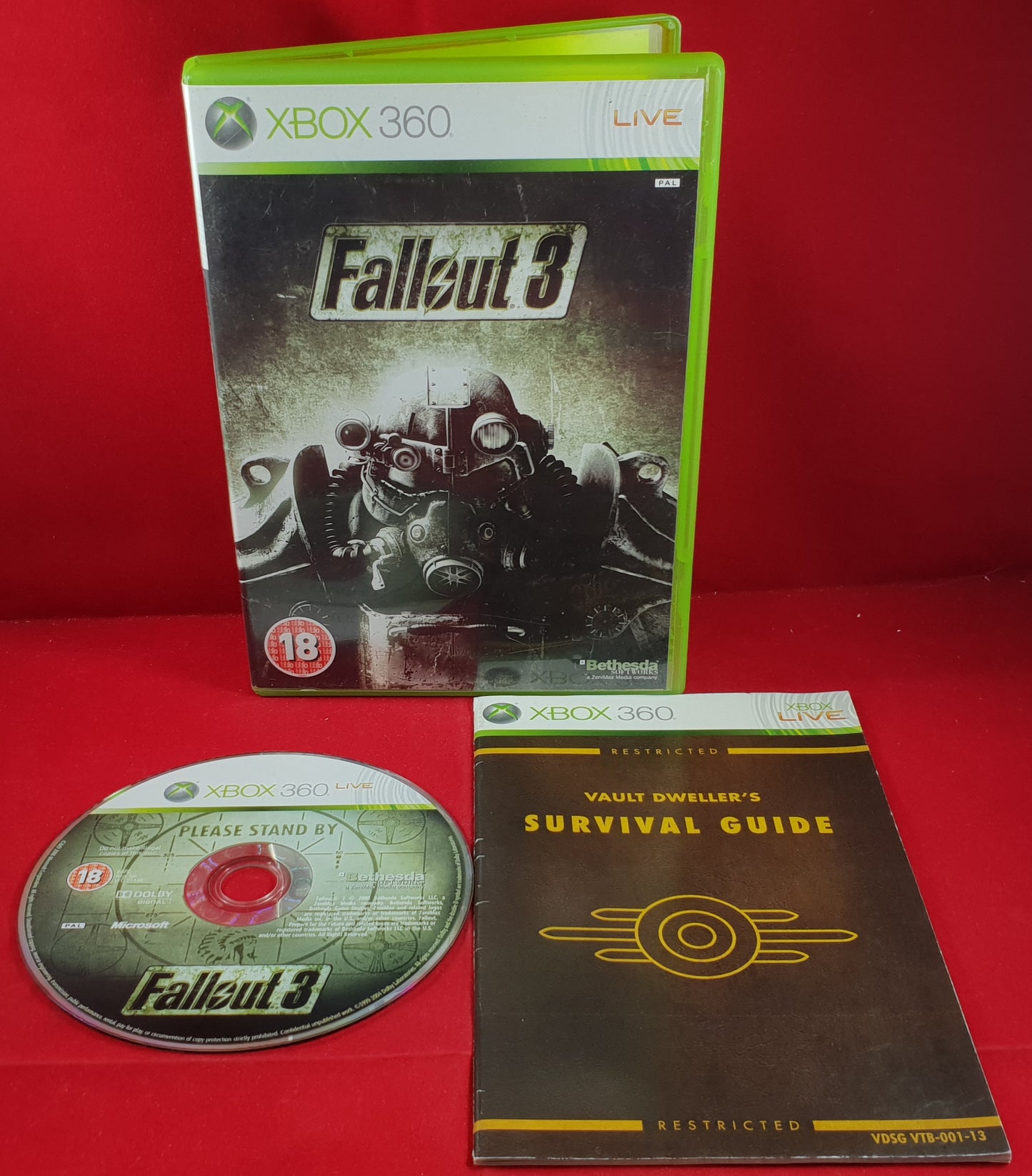 Fallout 3 Collectors Edition Microsoft Xbox 360 Game