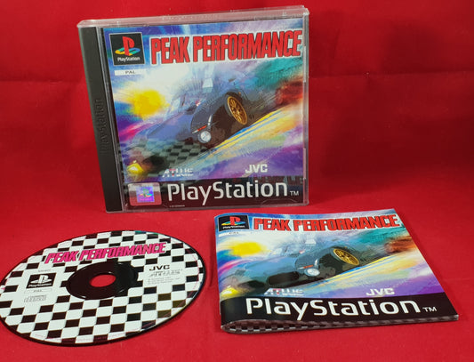 Peak Performance Sony Playstation 1 (PS1) RARE Game