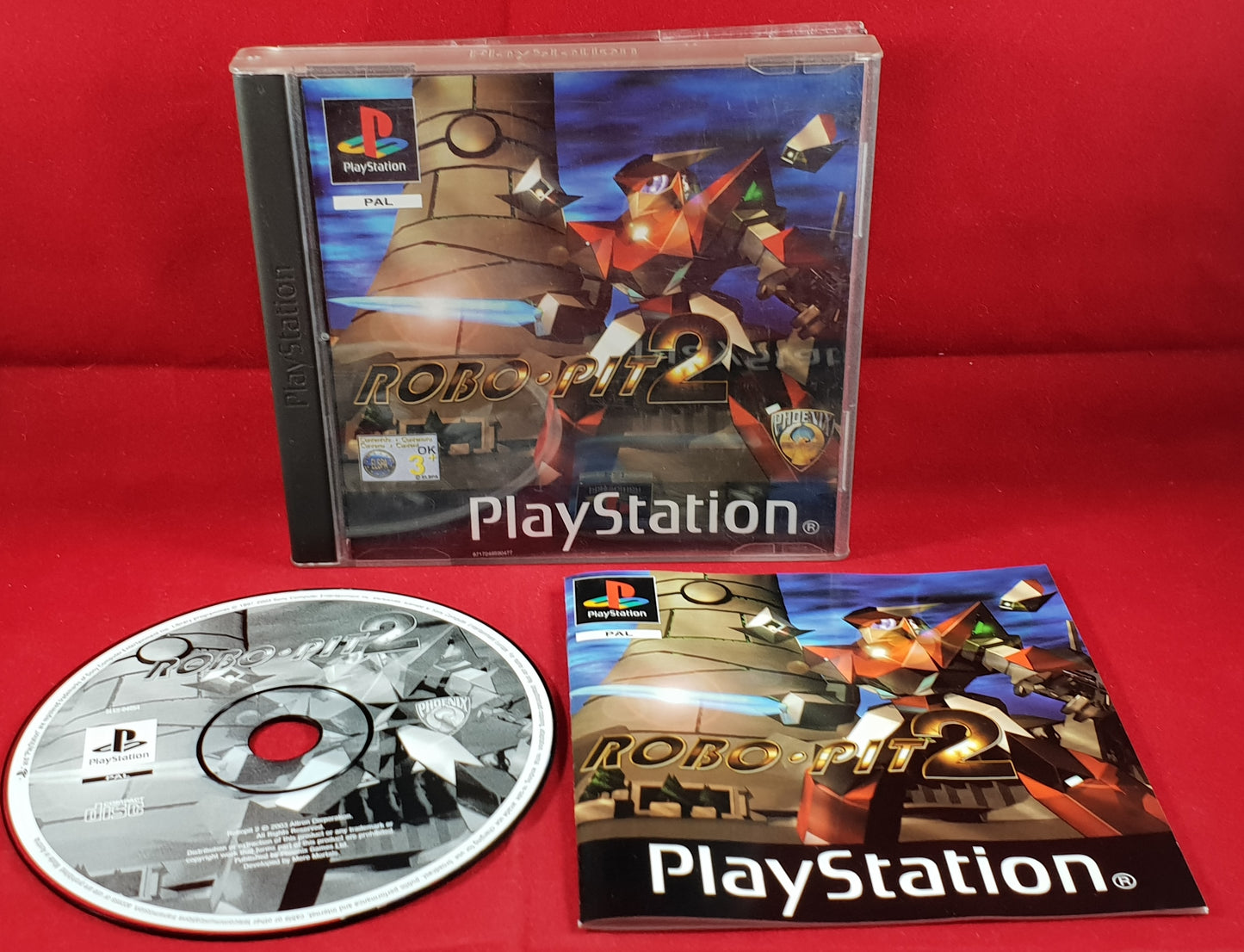 Robopit 2 Sony Playstation 1 (PS1) RARE Game