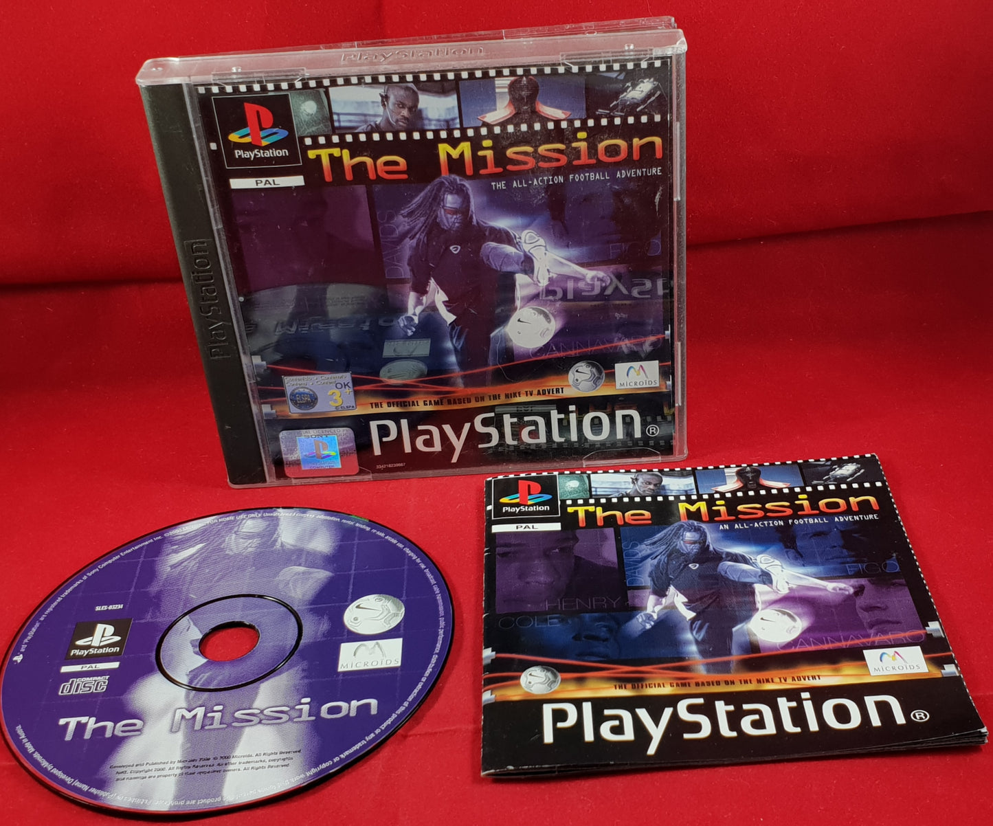The Mission Sony Playstation 1 (PS1) Game