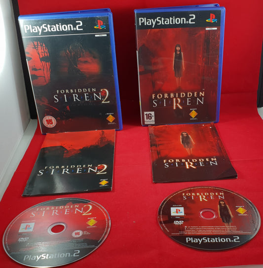 Forbidden Siren 1 & 2 Sony Playstation 2 (PS2) Game Bundle