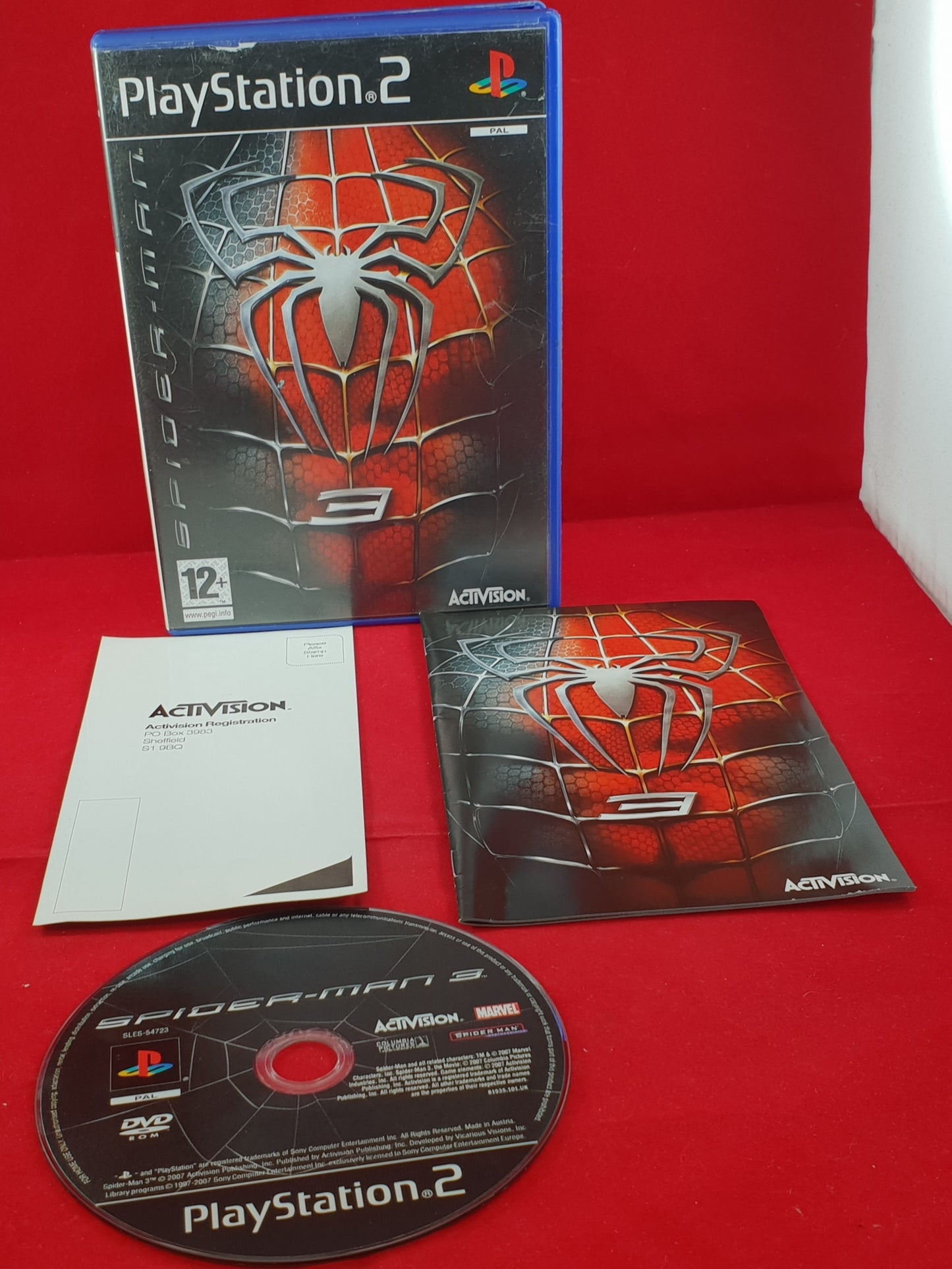 Spider-Man 3 Sony Playstation 2 (PS2) Game