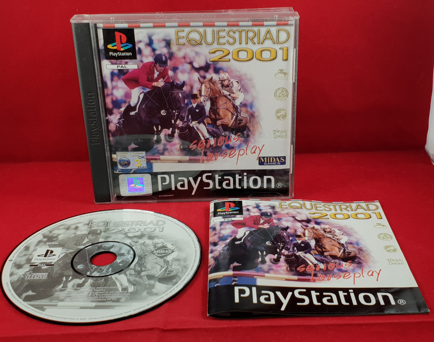 Equestriad 2001 Sony Playstation 1 (PS1) Game
