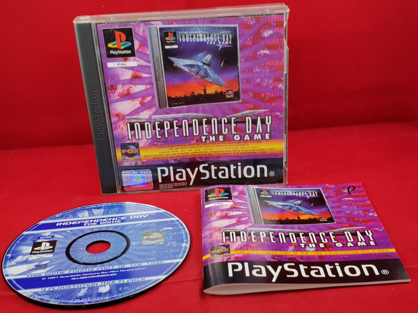 Independence Day Sony Playstation 1 (PS1) Game