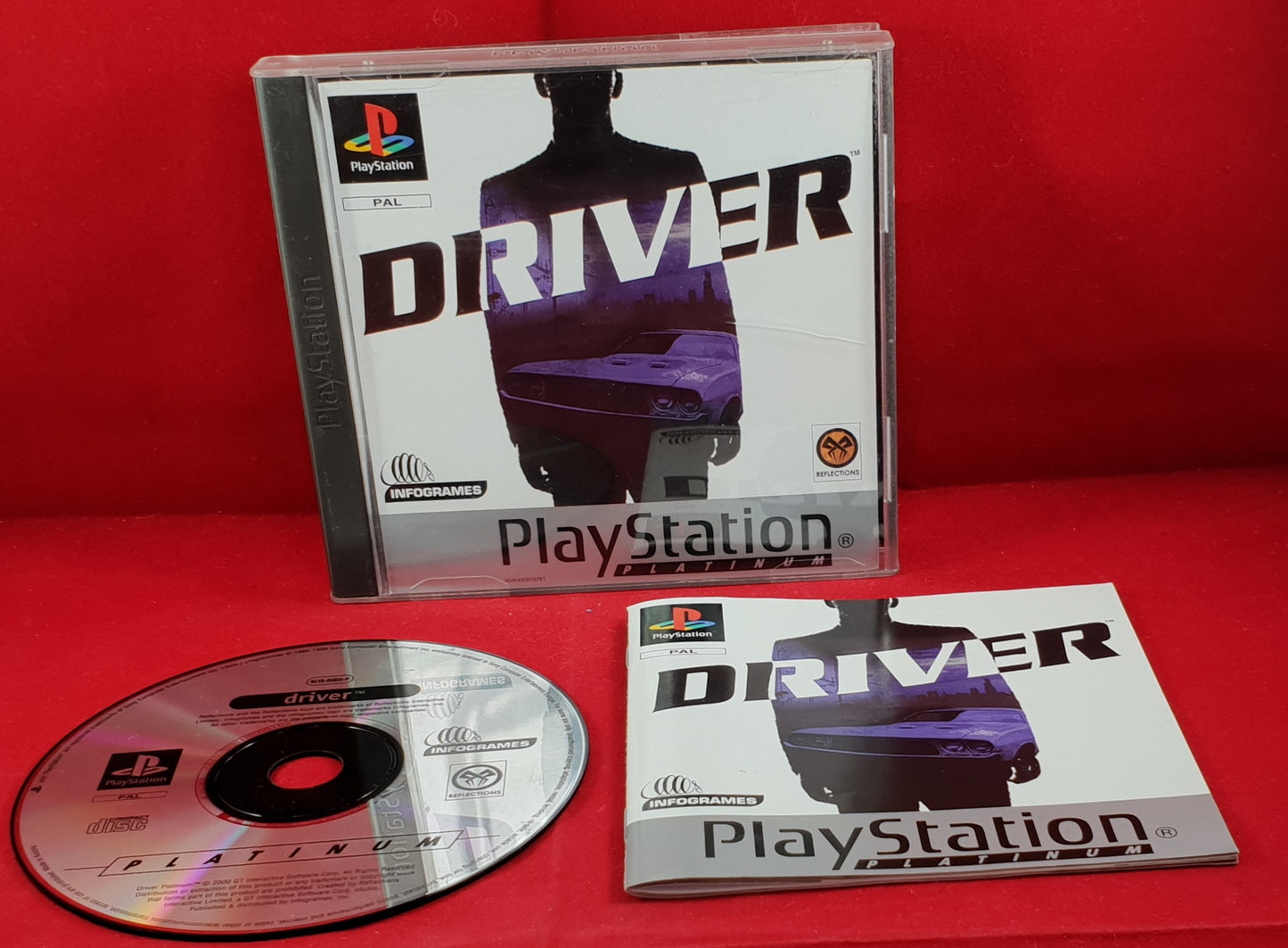 Driver Platinum Sony Playstation 1 (PS1) Game