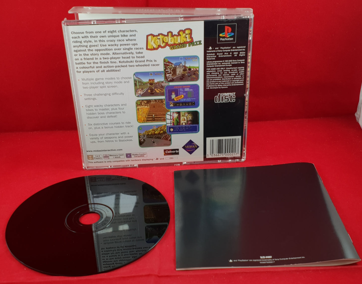 Kotobuki Grand Prix Sony Playstation 1 (PS1) Game