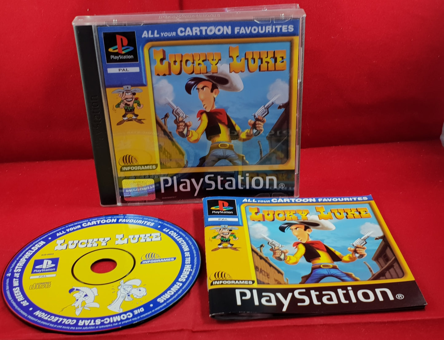 Lucky Luke Sony PlayStation 1 (PS1) Game
