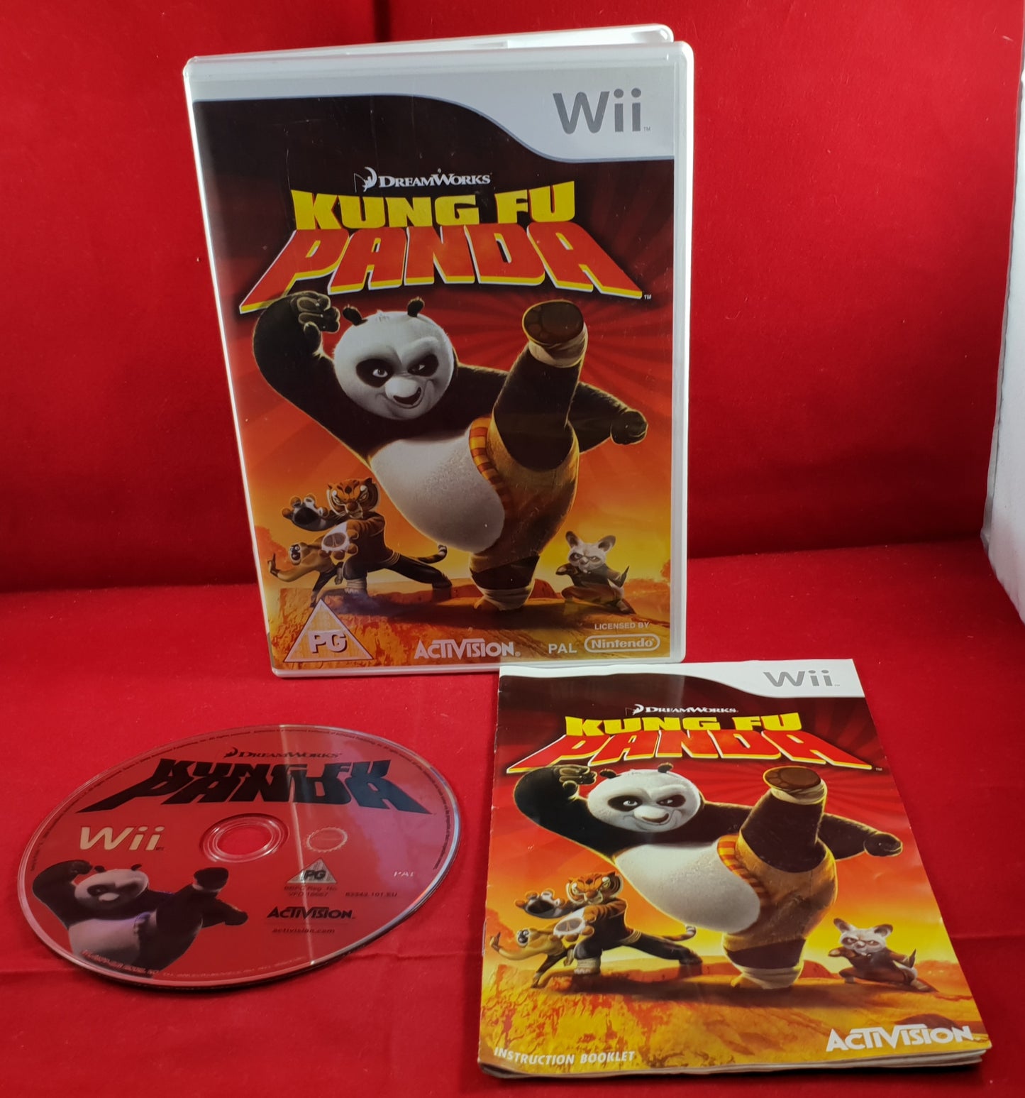 Kung Fu Panda Nintendo Wii Game
