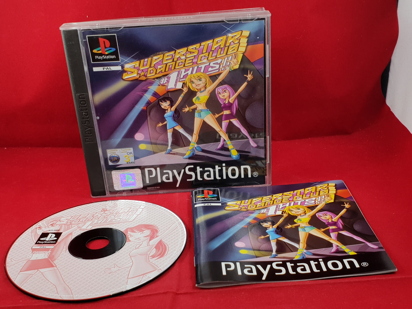 Superstar Dance Club Sony Playstation 1 (PS1) Game